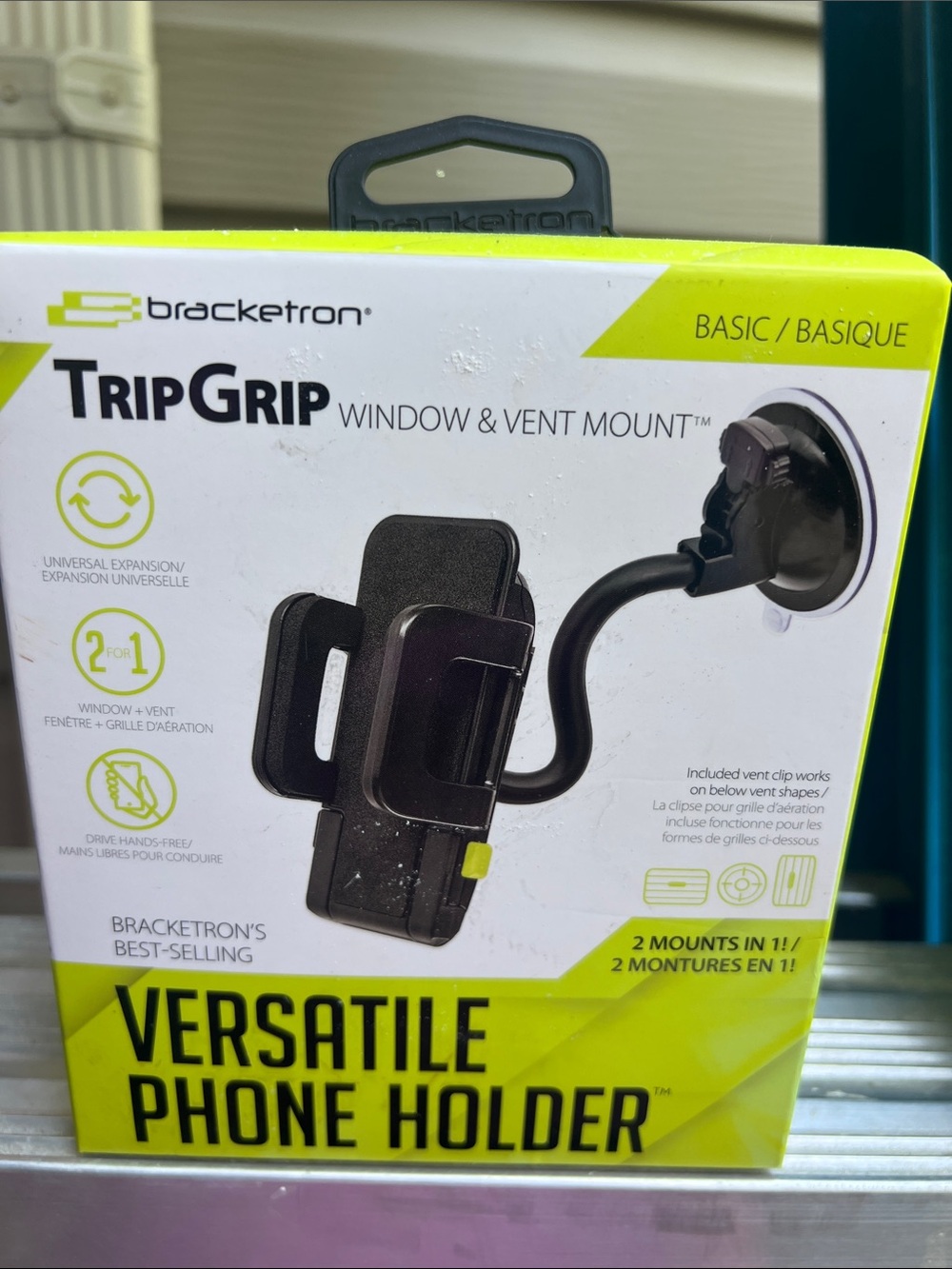 TripGrip Versatile Phone Holder - Black